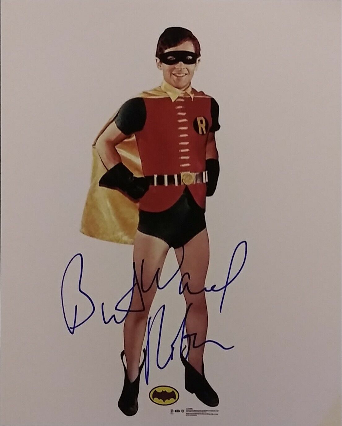 Burt Ward signed 8x10