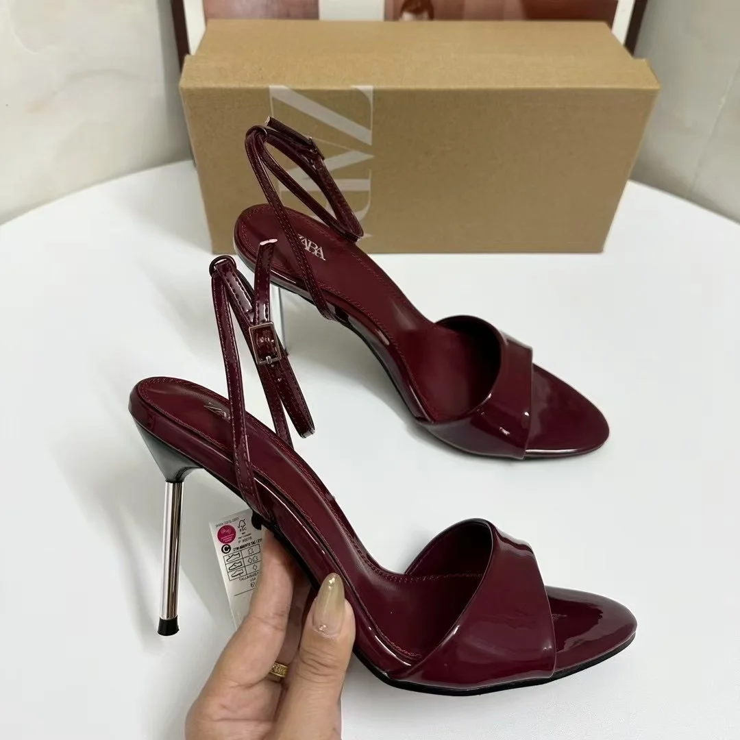 Breakj Breakj New Women's Shoes Low Heel Temperament High Heels Shallow Stud Single Shoes