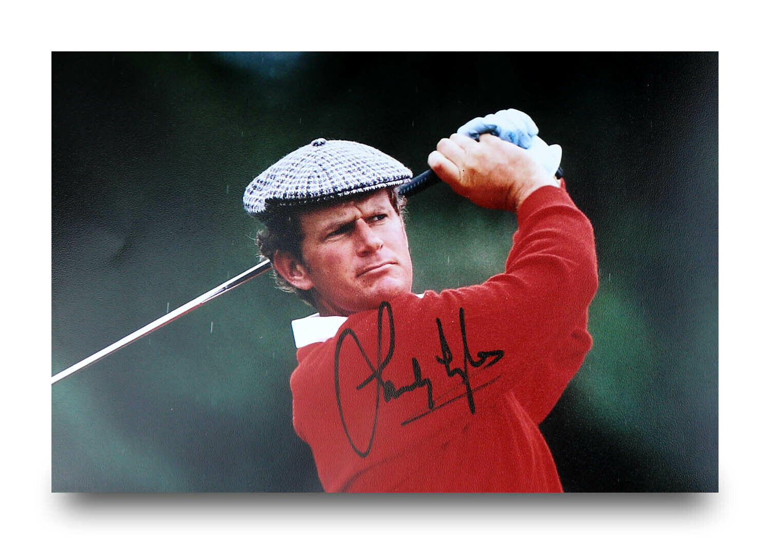 Sandy Lyle Signed 6x4 Photo Poster painting Golf Champion Ryder Cup Autograph Memorabilia + COA