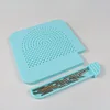 Handmade Quilter Grid Guide for Paper Folding Craft Paper Quilling (Blue)