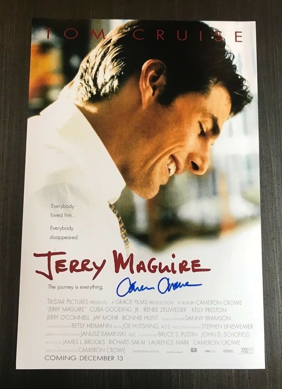 * CAMERON CROWE * signed autographed 12x18 Photo Poster painting poster * JERRY MAGUIRE * 1