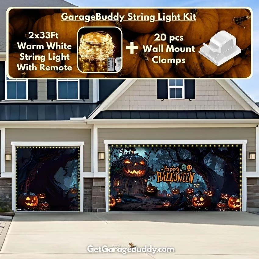 GarageBuddy Halloween Garage Door Covers