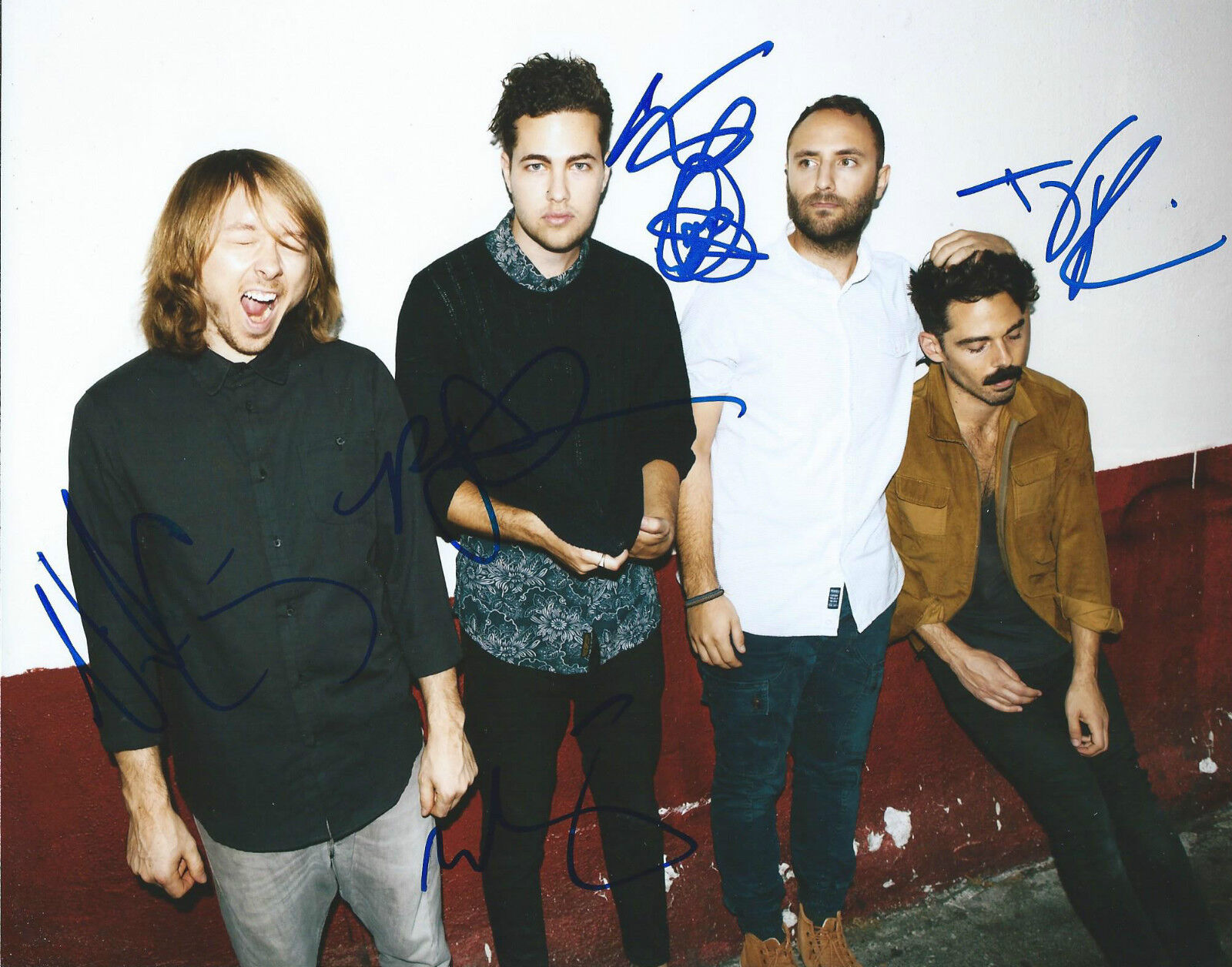 **GFA Indie Rock Band *LOCAL NATIVES* Signed 8x10 Photo Poster painting N4 COA**