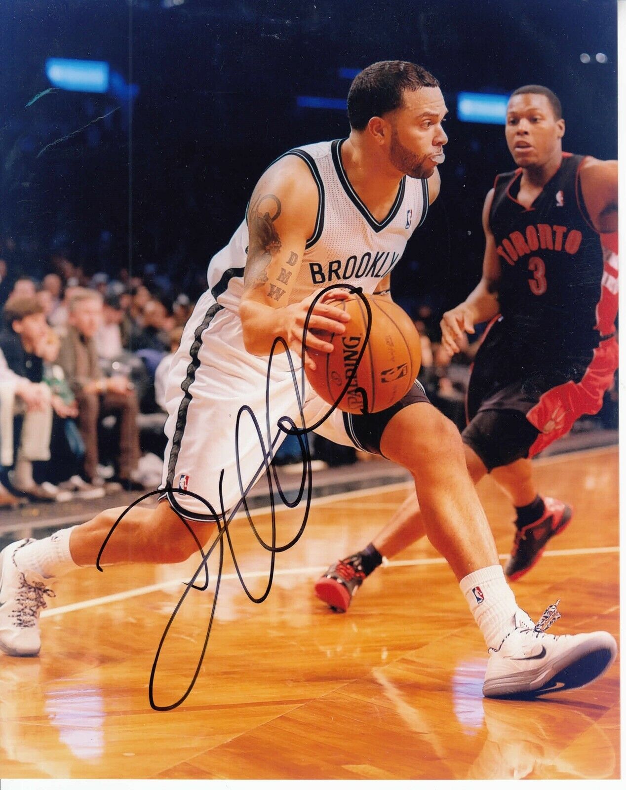 Deron Williams #0 8x10 Signed Photo Poster painting w/ COA Brooklyn Nets 032419