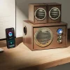 SADA Q4 Wood Portable Bluetooth Speaker