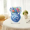 Artistic Blue And White Porcelain Vase - 5D DIY Vase