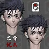 1/6 Scale Yuta Okkotsu & Rika Orimoto - Jujutsu Kaisen Resin Statue - Black And White Studio