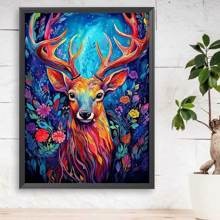 Paint By Numbers Stretched Canvas 30x40cm - Deer – Kaisercraft