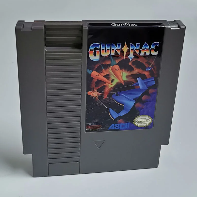 Gun Nac For Nintendo NES - 8 Bit Game Cartridge