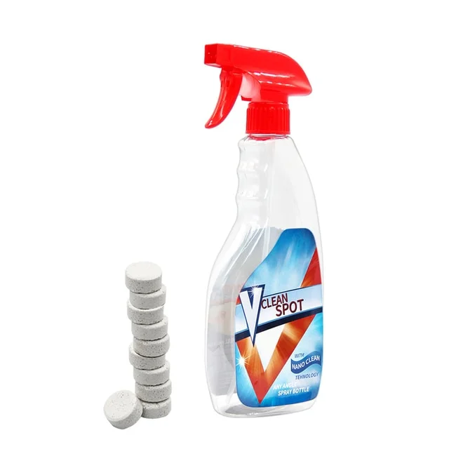 DrClean Tablets & Spray Bottle