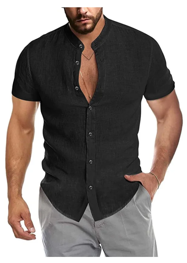 PASUXI 2024 Summer New Men High Quality Plus Size Men's Shirts OEM Design Manufacturer of Customized T-Shirts For Men huanwei