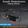 MENS FASHION TITANIUM ULTRA-LIGHT SHOCKPROOF IMPACT-RESISTANT READING GLASSES