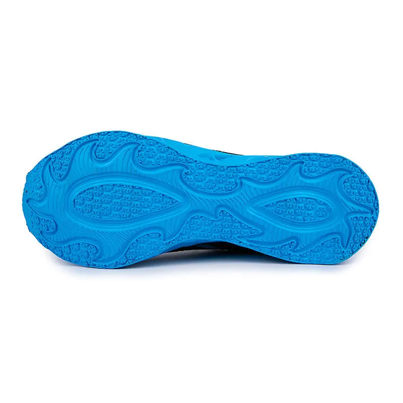 Softsfeel Women's Relieve Foot Pain Perfect Walking Shoes - Black Blue