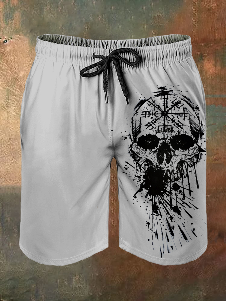 Unisex Printed Casual Shorts / TECHWEAR CLUB / Techwear