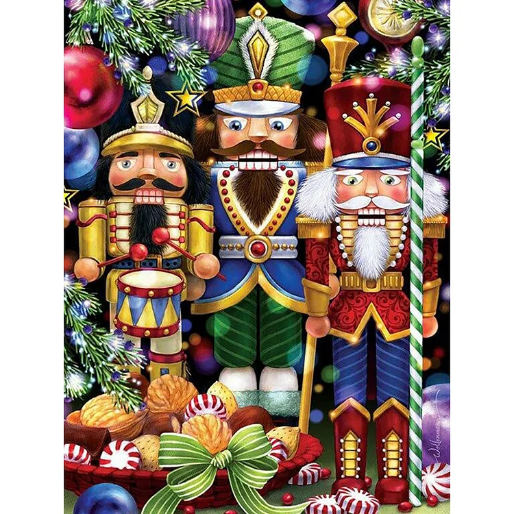 Nutcracker - Full Round - Diamond Painting（35*45cm)