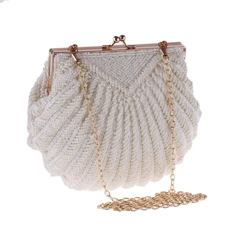 Women Clutch Wedding Bridal Evening Handbag-VESSFUL