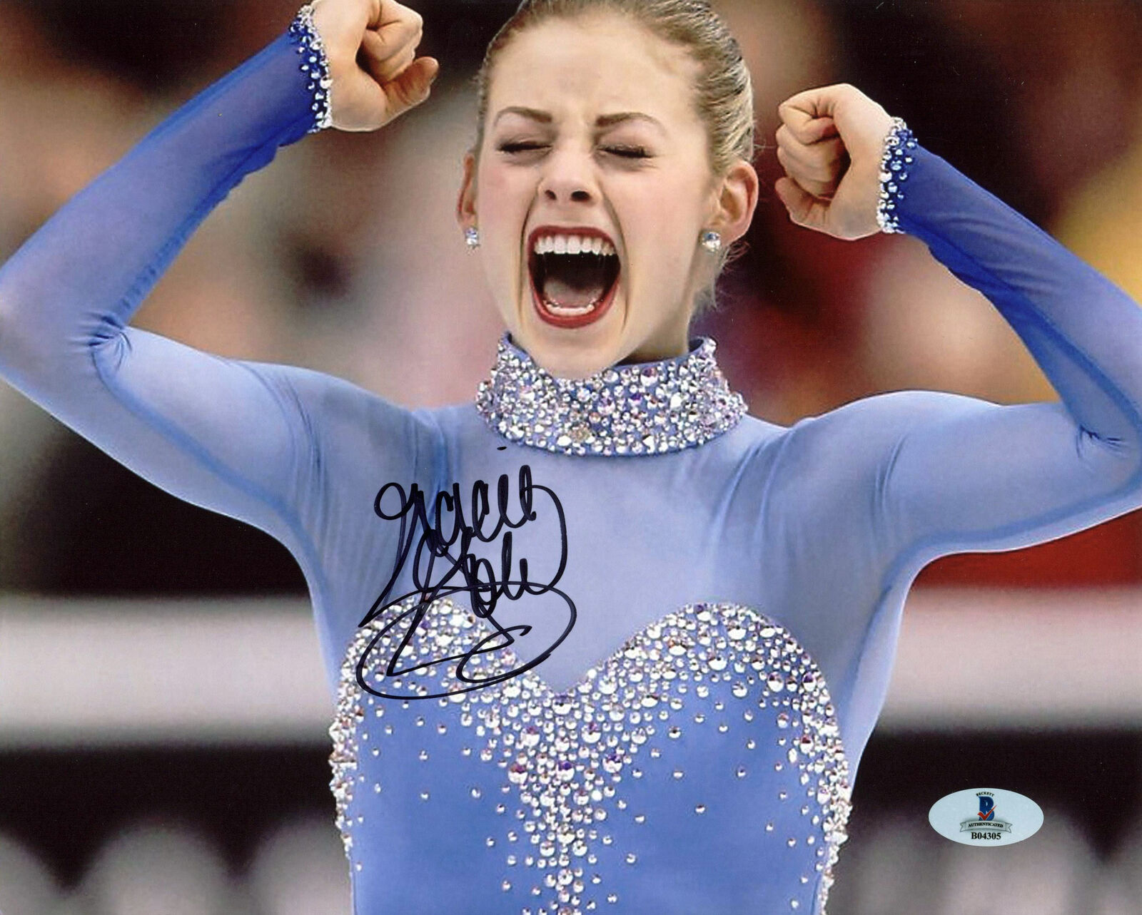 Gracie Gold USA Olympic Skating Authentic Signed 8x10 Photo Poster painting BAS #B04305