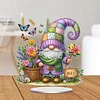 Diamond Painting Acrylic Single Sided May Gnome Ornaments Tabletop Home Office Decor