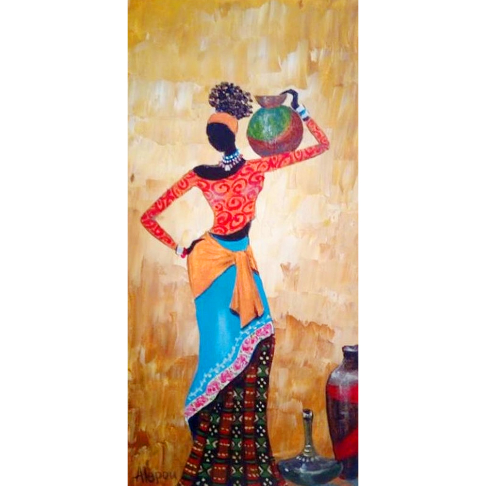 

45*85CM-Woman Shape-Special Shaped Diamond Painting, 501 Original