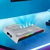 For PS 5 Slim/PS 5 Pro Cooling Stand & Controller Charging Station with Hook