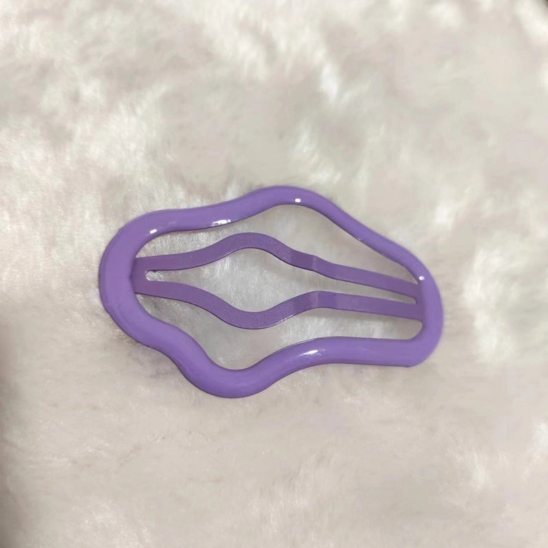 Women’s Minimalist Clouds Alloy Inlay Rhinestones Hair Clip