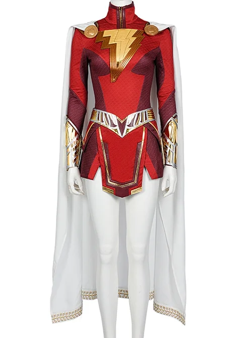 Maria Lady Shazam Outfit Movie Shazam Cosplay Costume