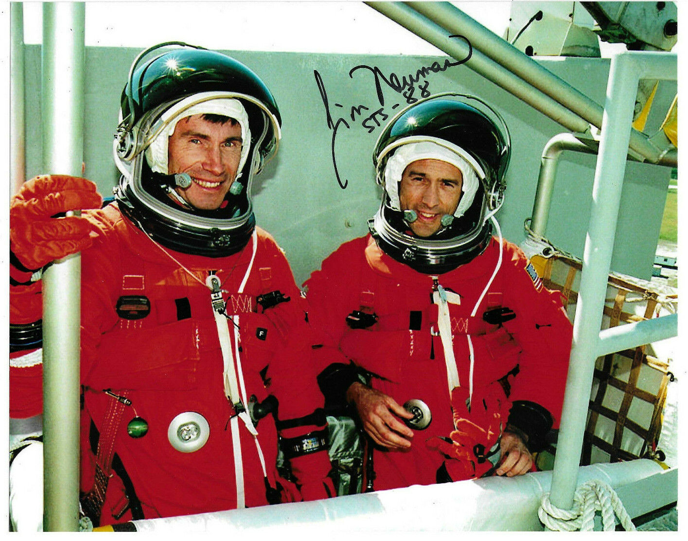 James Newman Authentic Signed 8x10 Photo Poster painting Autograph, Jim, Space, NASA Astronaut