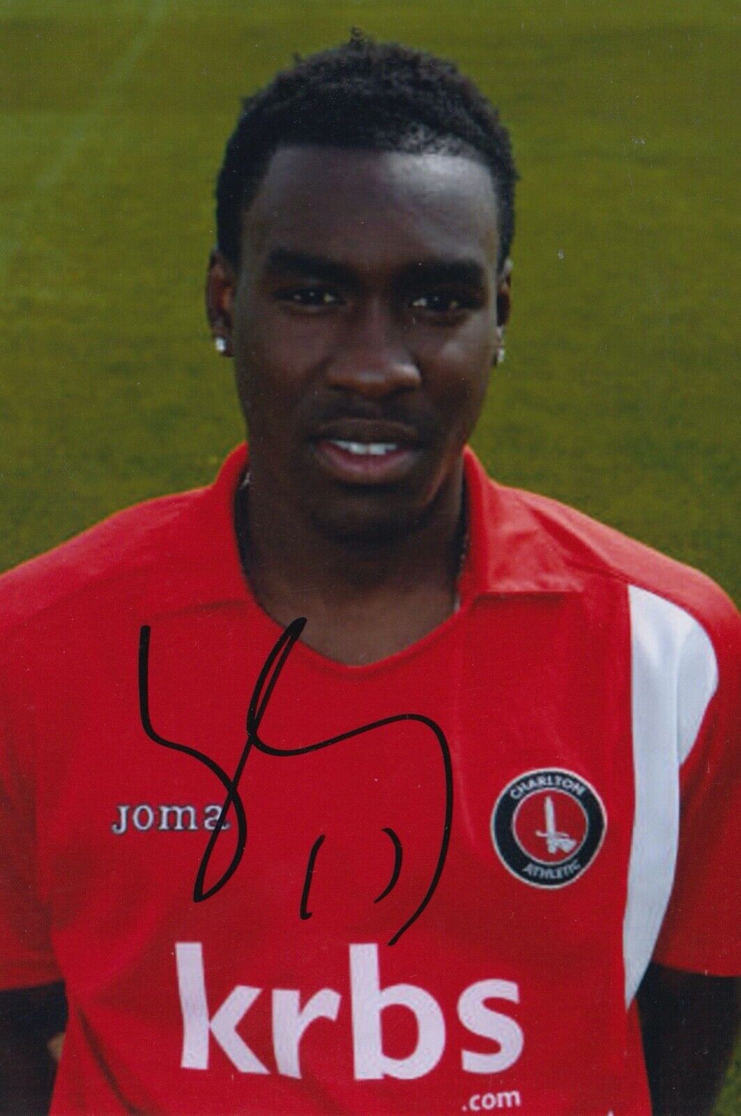 LLOYD SAM HAND SIGNED 6X4 Photo Poster painting - FOOTBALL AUTOGRAPH - CHARLTON ATHLETIC 1.