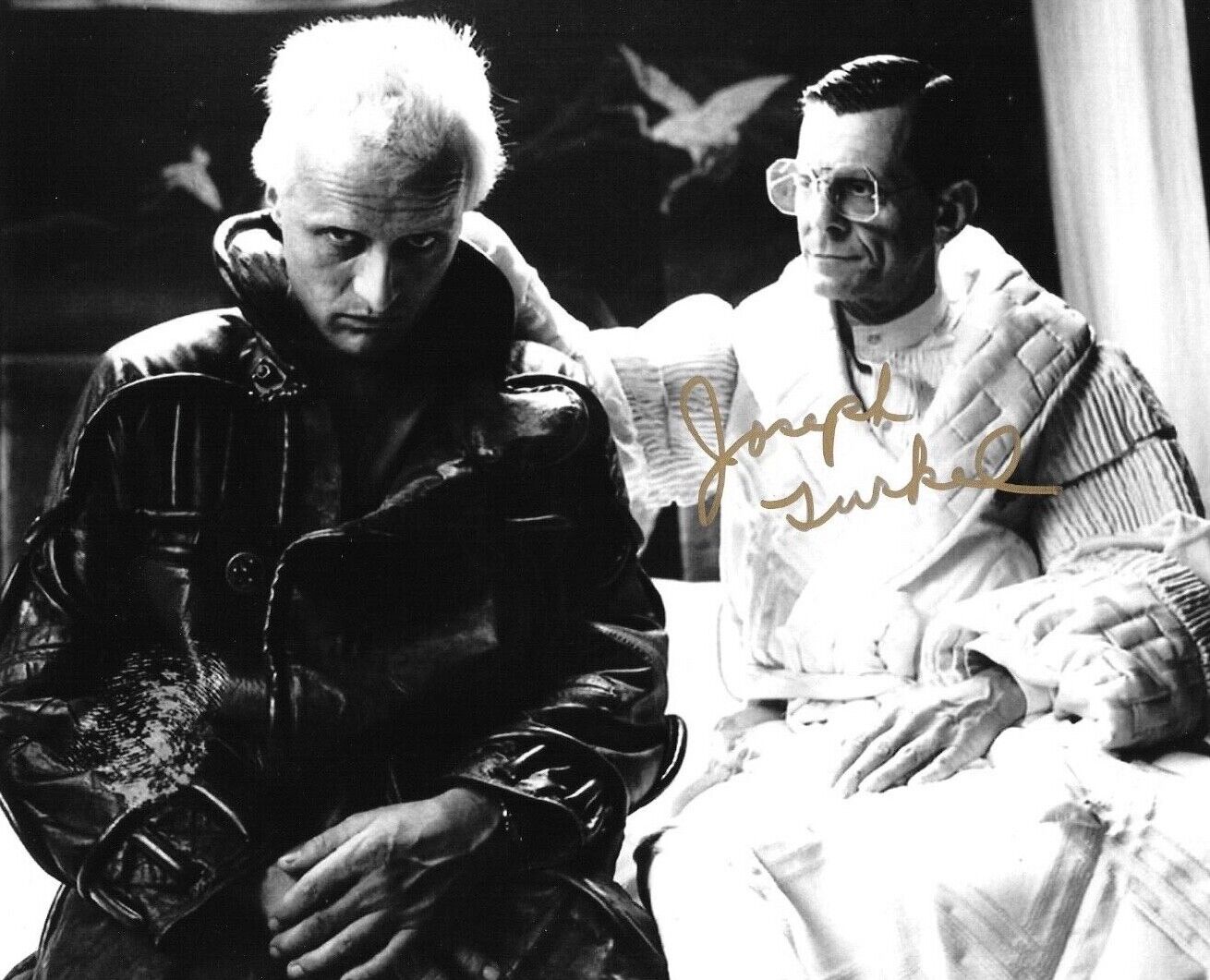 * JOE TURKEL * signed 8x10 Photo Poster painting * BLADE RUNNER * PROOF * COA * 7