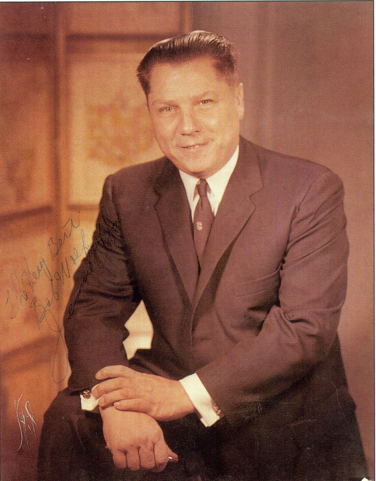 JIMMY HOFFA Signed Photo Poster paintinggraph - American Labour Union Leader - preprint