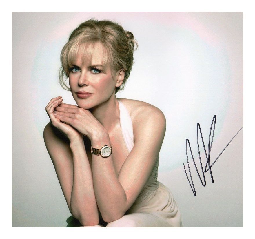 NICOLE KIDMAN AUTOGRAPHED SIGNED A4 PP POSTER Photo Poster painting PRINT 6