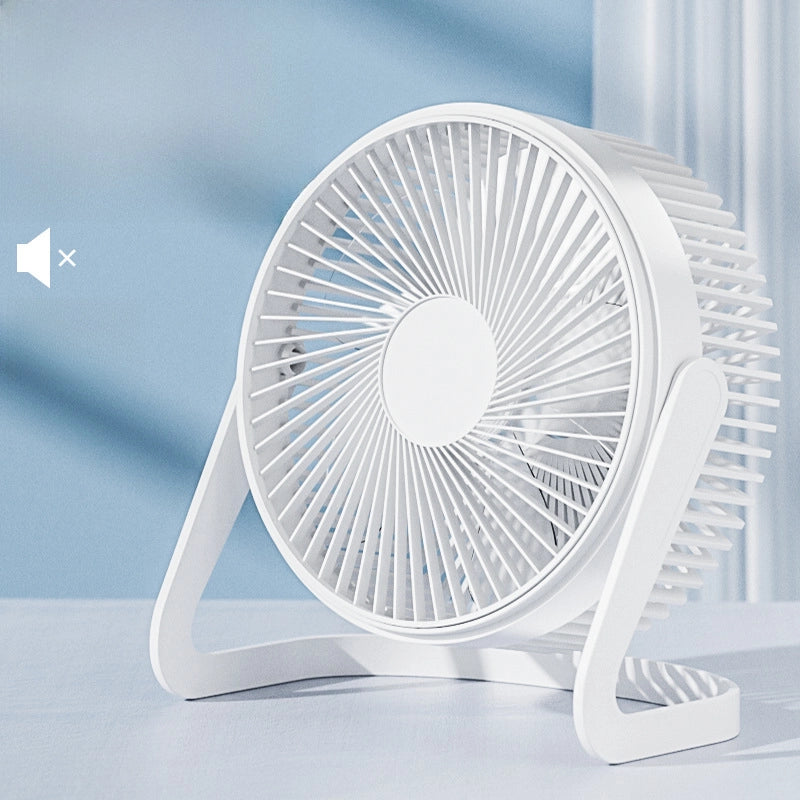 5-inch Mini Desktop Plug-in Silent Office Electric Fan Usb Small Circulating Fan Compact Size For Home Use4