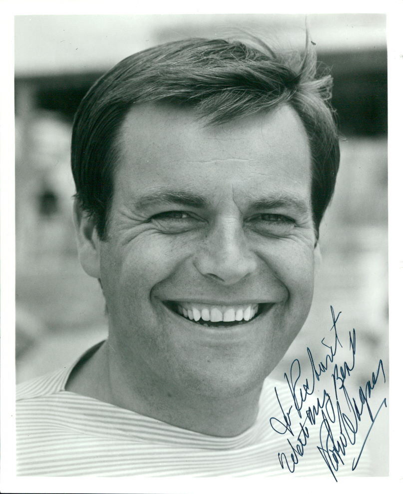 Robert Wagner (Vintage, Inscribed) signed Photo Poster painting COA