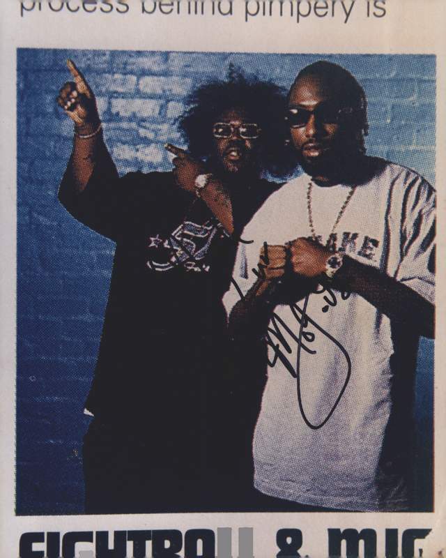 MJG M.J.G. authentic signed rap 8x10 Photo Poster painting W/Certificate Autographed (A0934)