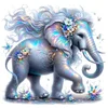 Diamond Painting -DIY Full Square Drill Elephant(35x35cm)