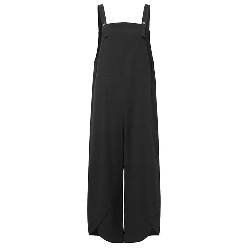Solid Casual Capris