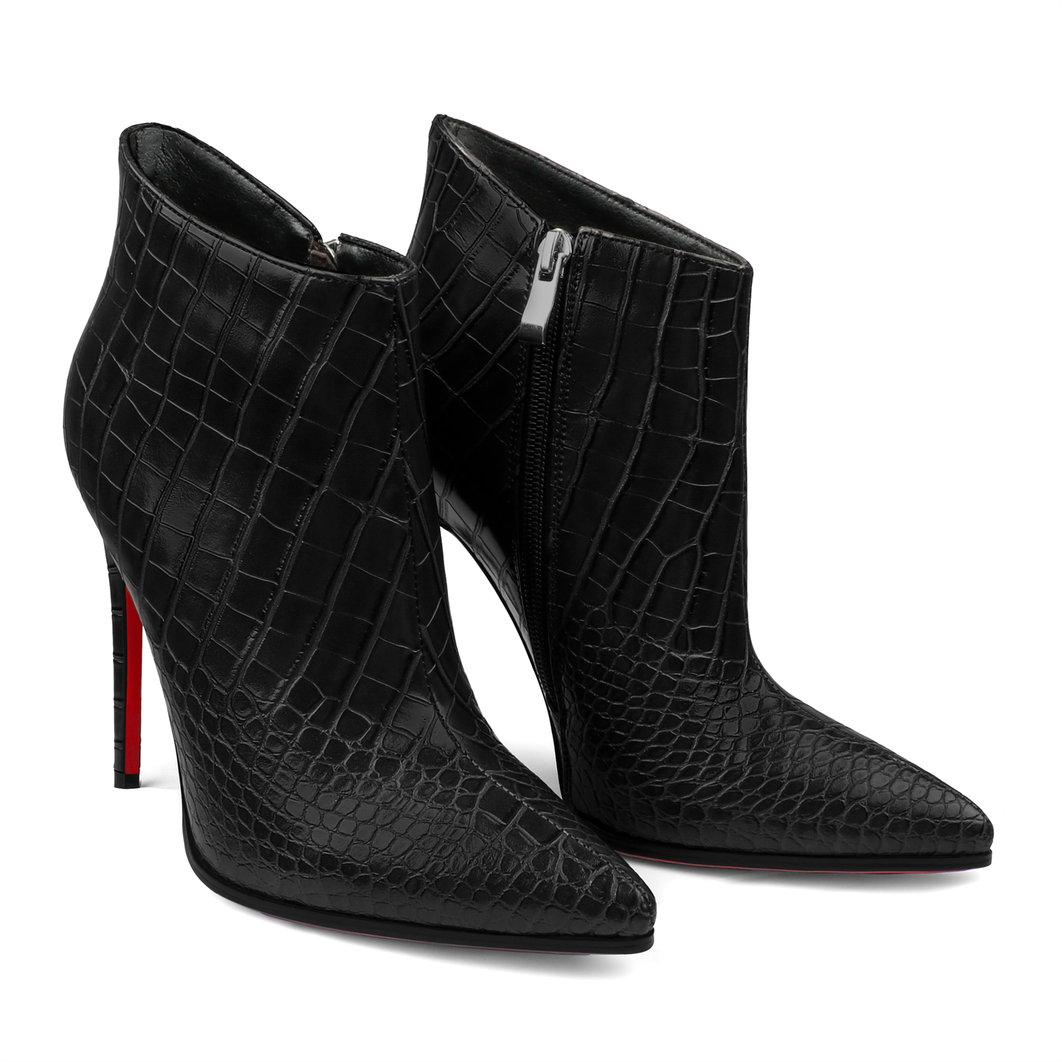 Red Bottom Ankle Boots
