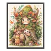 【Limited Stock Sale】Goblin Girl-11CT Stamped Cross Stitch 45*55cm/17.72*21.65in
