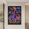 (Big Size) Disneyland Firework - 11CT Stamped Cross Stitch 50*70cm