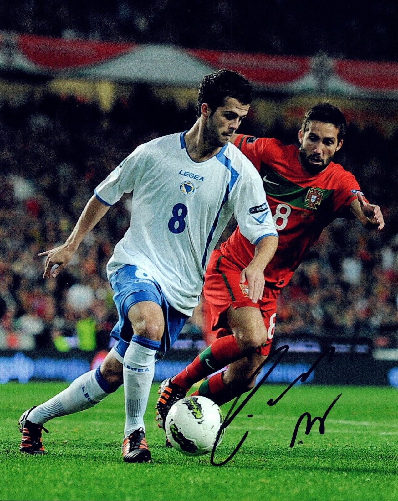 Miralem Panic Signed Autographed 8x10 Photo Poster painting Bosnia and Herzegovina JUVENTUS COA