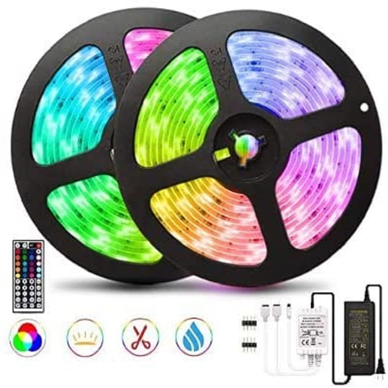 

Waterproof Infrared Light Strip 10 Meters 300 Light Strip + 44 Key Infrared, 501 Original