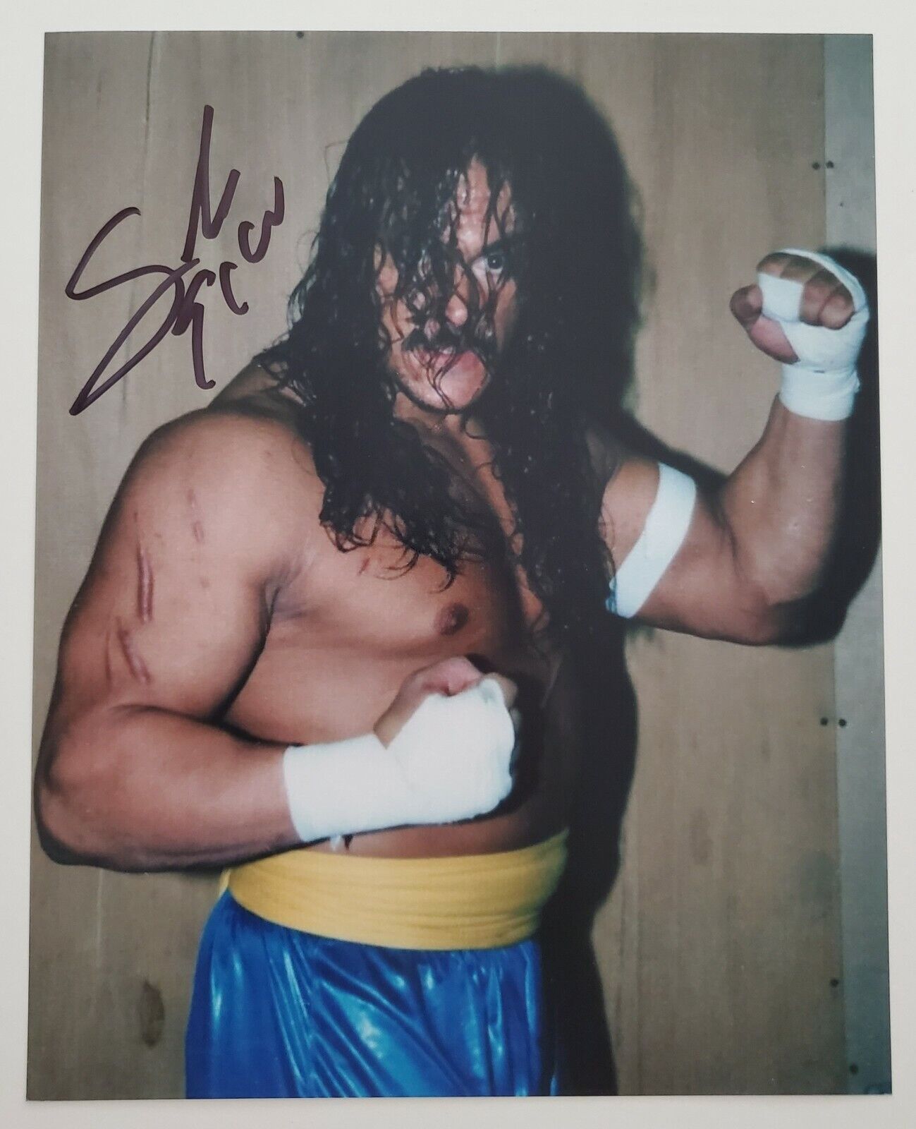 Sabu Signed 8x10 Photo Poster painting Option 3 ECW WWE Champion Raw WWF Wrestler LEGEND RAD