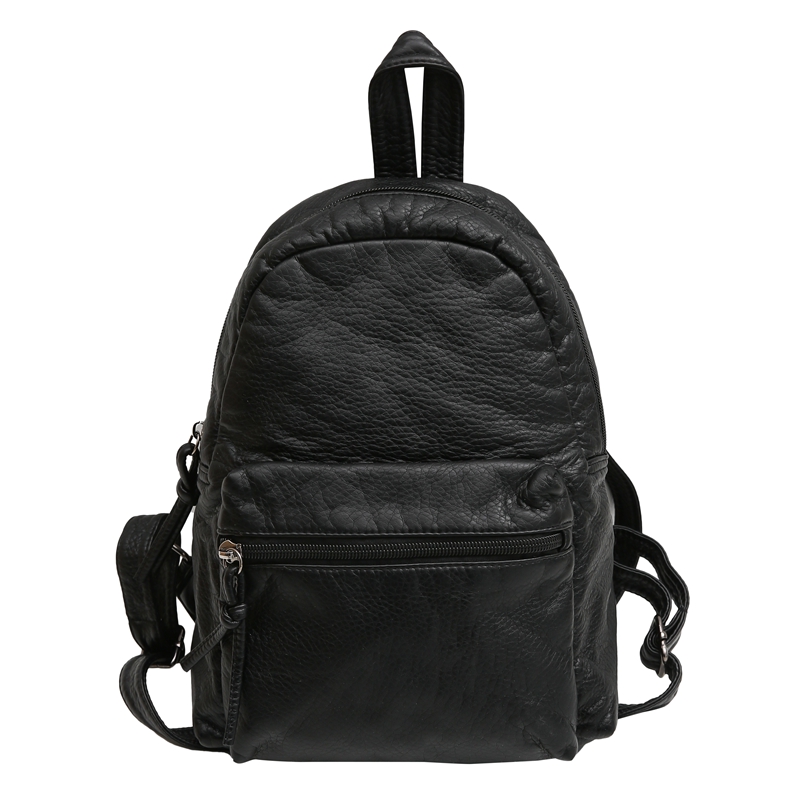 Sinksredesign Simple Versatile PU Backpacks Large Capacity High Quality Durable Casual Schoolbags for Women 2025 Fashion Classic Style on Sale Casual Daypacks & Backpacks