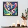 5D DIY Partial Special Shaped Drill Diamond Painting Kit Color Pegasus 30x30cm