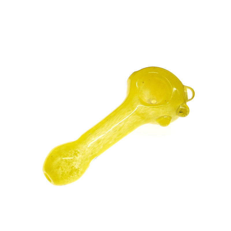 Factory Price Frit Long Glass Fumed Spoon for Smoking Tobacco