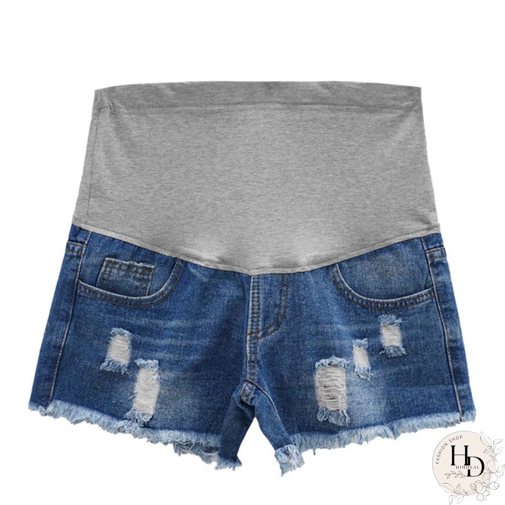 Pregnant women's Denim Shorts Summer Pregnant Casual Short For Women Pregnacy Shorts