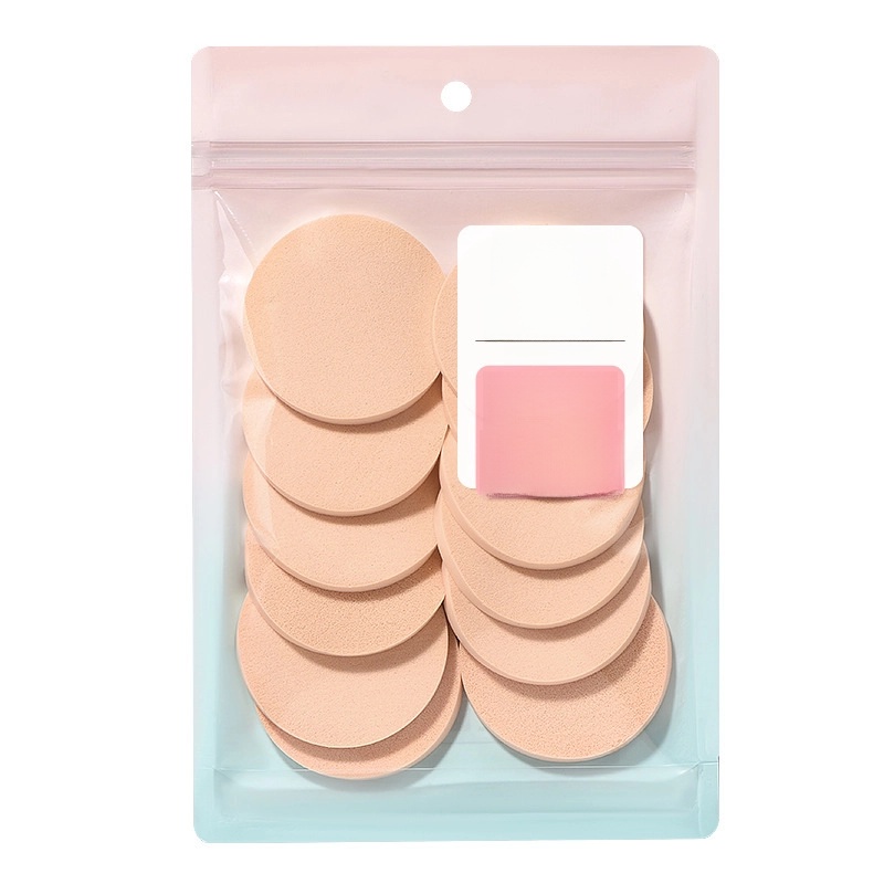 Chuanqier 12-piece Makeup Sponge Sponge Sponge Sponge Makeup Foundation Dry Powder Wet And Dry BB Cream Special