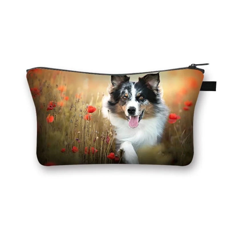 Polyester Cosmetic Bag - Dog