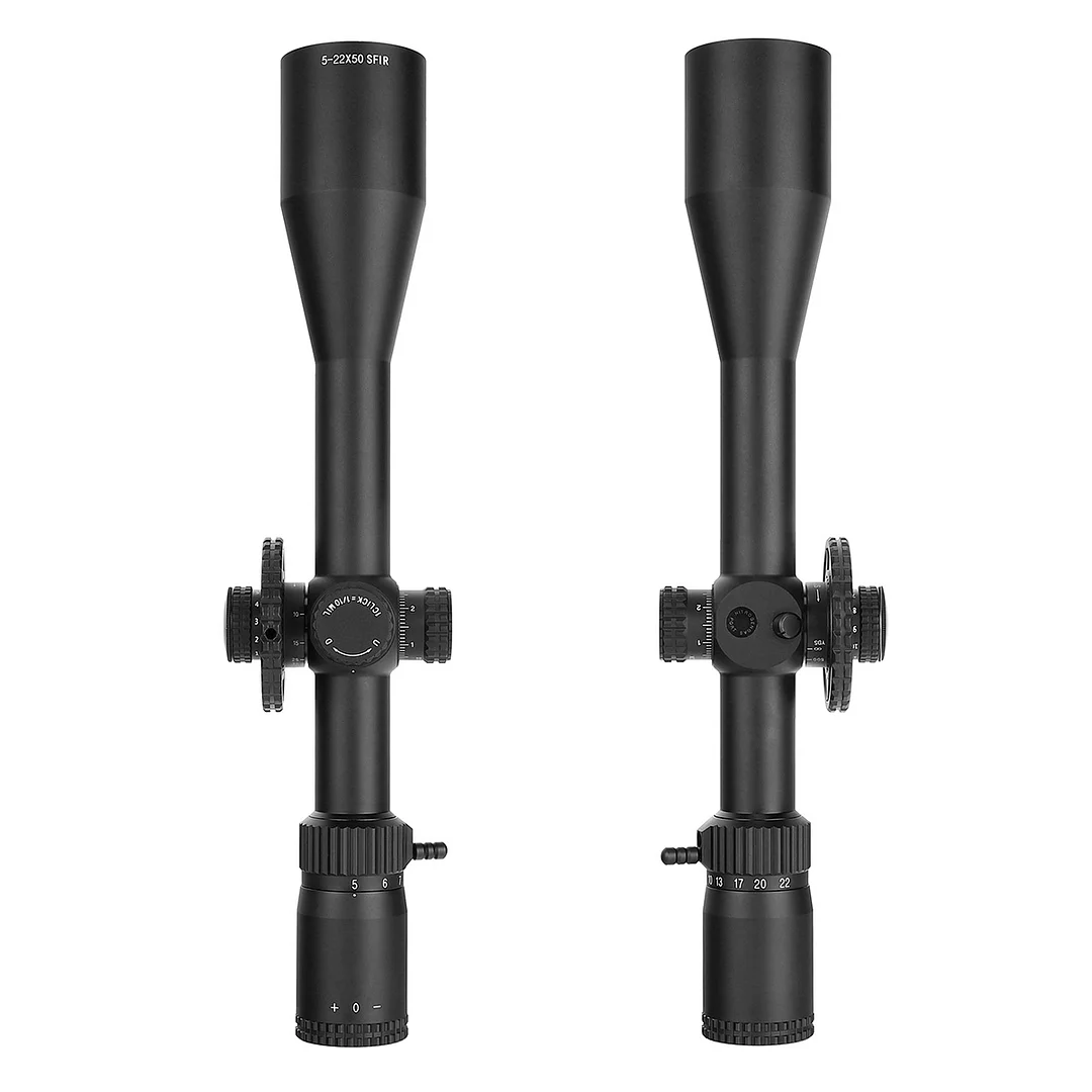 ohhunt® 5-22X50 30MM SFP SIDE Scope Red Illuminated Reticle