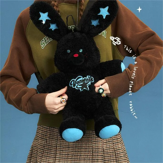 NewJeans OMG Plush Bunny Backpack – Kpop Exchange